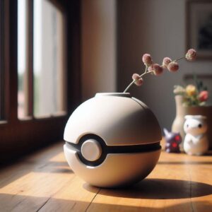 6876710549_vaza-pokball-.jpg Ваза Pokéball – стильна куляста ваза для квітів, сучасний декор та подарунок для фанатів