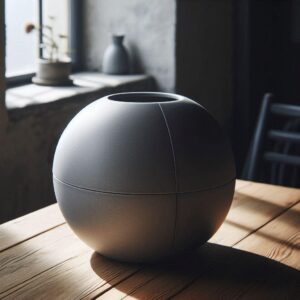 6876763182_vaza-sphere-.jpg Ваза Sphere — стильна куляста декоративна ваза для квітів, сучасний мінімалізм у вашому домі