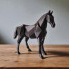 6880531054_elegantnaya-figura-loshadi.jpg Елегантна фігура коня у стилі Low Poly - Скульптура кінь сучасний декор для дому та офісу