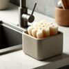 “SquareBox” — універсальний тримач із мінімалістичним дизайном Універсальний тримач modern Компактний настільний органайзер
