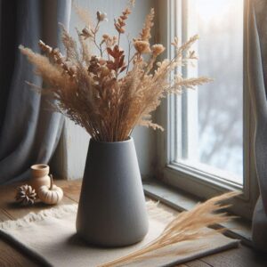 6885231569_vaza-nordic-cone.jpg Ваза Nordic Cone — мінімалістична гармонія форми та стилю мінімалістичний декор для дому Конусна ваза для pampas і сухоцвітів