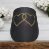 6885233728_kashpo-twin-hearts.png Кашпо Twin Hearts — символ любові та гармонії у вашому домі стильне чорне кашпо з подвійним серцем подарунок для пари або сім’ї