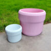6885757968_kashpo-ribbed-.jpg Кашпо Ribbed — ніжність і стиль у кожній лінії дизайнерський акцент у кімнаті Декоративне кашпо