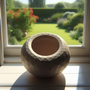 6887469747_kashpo-geobowl-pot.jpg Кашпо GeoBowl Pot — гра світла, форми і стилю сучасна геометрія Геометричне кашпо — дизайнерський акцент Кашпо для квітів
