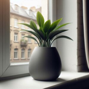 Кашпо округлий горщик у формі краплі Drop Pot — декоративний вазон для сукулентів, орхідей, фікусів, алое, зелені та сучасного інтер’єру