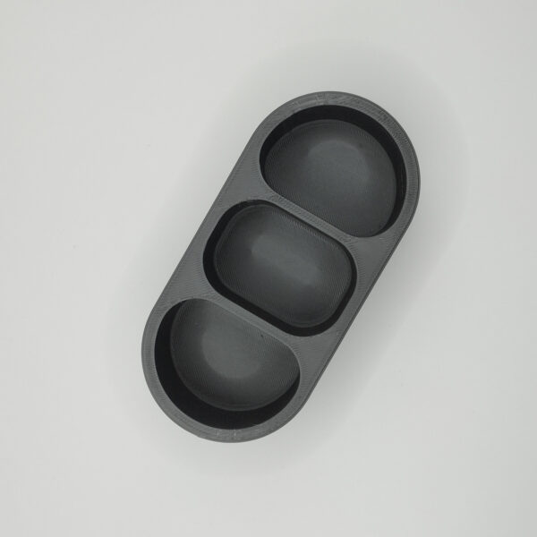Органайзер вертикальна підставка з трьома секціями Minimal Organizer — настільний тримач для пультів, ручок, косметики, кабелів і дрібних аксесуарів
