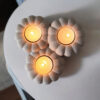 Декоративний підсвічник у формі гарбуза Pumpkin Light — осінній свічник для свічки-таблетки, LED-підсвітки, дому, кав’ярні та фотозони
