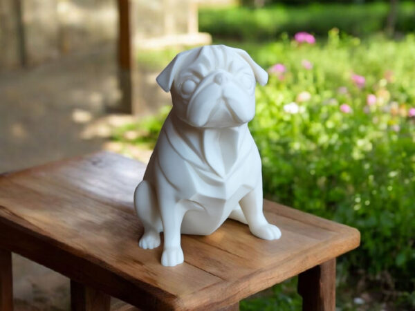 6891015395_geopug-dekorativnaya.jpg Декоративна статуетка мопса GeoPug — геометрична фігура собаки для дому, офісу, полиці, шоуруму та подарунка