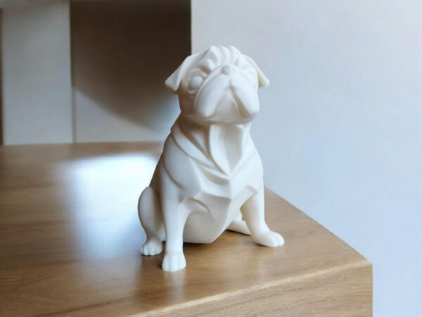 6891015400_geopug-dekorativnaya.jpg Декоративна статуетка мопса GeoPug — геометрична фігура собаки для дому, офісу, полиці, шоуруму та подарунка