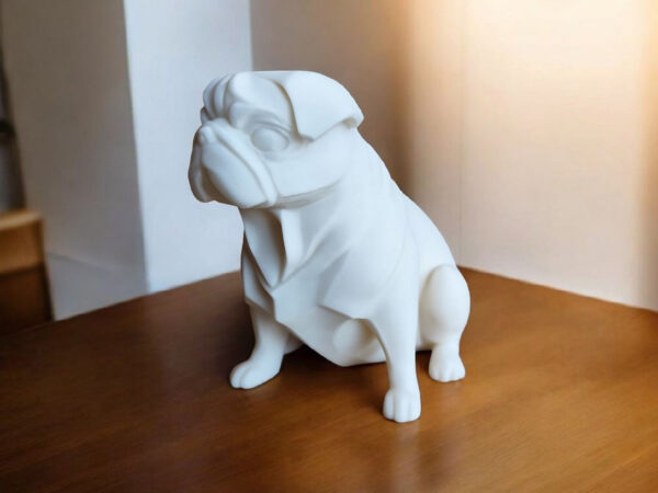 6891015401_geopug-dekorativnaya.jpg Декоративна статуетка мопса GeoPug — геометрична фігура собаки для дому, офісу, полиці, шоуруму та подарунка