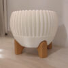 6891045759_tsvetochnyj-gorshok-na.jpg Квітковий горщик на ніжках Ribbed Bowl — фактурне кашпо для рослин, сукулентів, орхідей, фікусів і сучасного інтер’єру