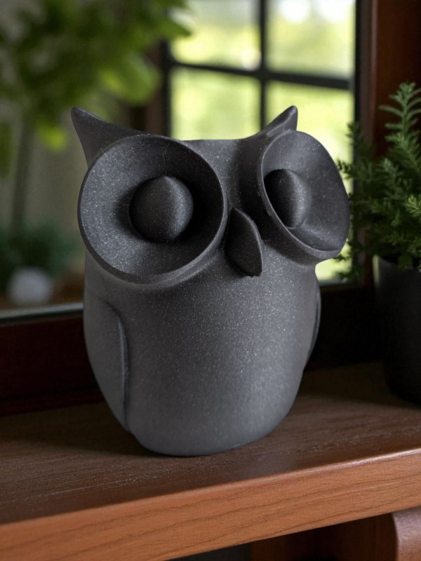 6891363304_stilnaya-statuetka-sova.png Декоративна статуетка сови Owl Sculpture — фігура сови для дому, офісу, каміна, полиці, фотозони та подарунка