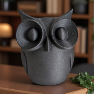 Декоративна статуетка сови Owl Sculpture — фігура сови для дому, офісу, каміна, полиці, фотозони та подарунка