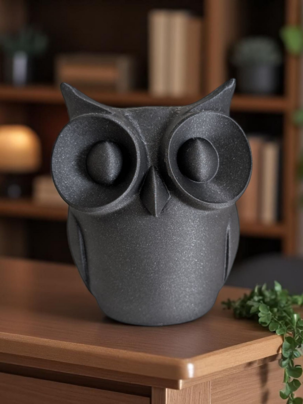6891363364_stilnaya-statuetka-sova.png Декоративна статуетка сови Owl Sculpture — фігура сови для дому, офісу, каміна, полиці, фотозони та подарунка