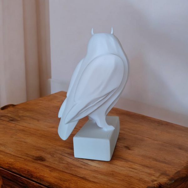 Декоративна статуетка сови Tall Owl Statue — висока фігура сови для дому, офісу, полиці, кабінету та подарунка