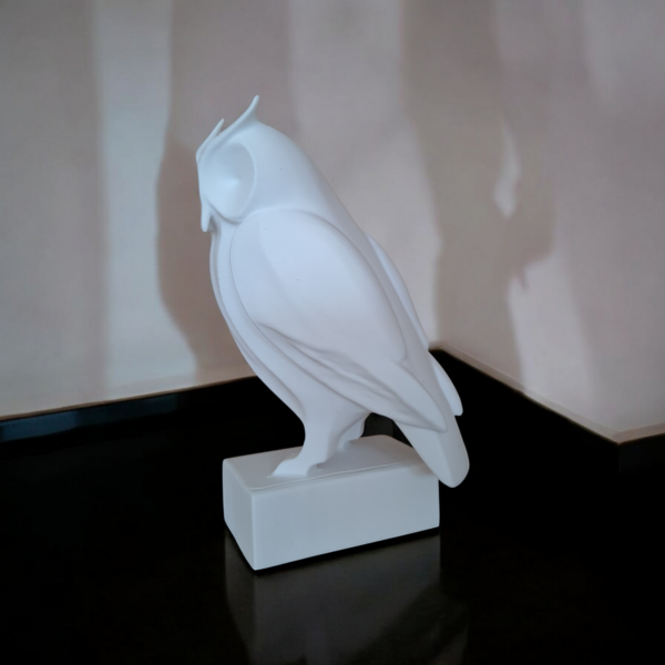 Декоративна статуетка сови Tall Owl Statue — висока фігура сови для дому, офісу, полиці, кабінету та подарунка
