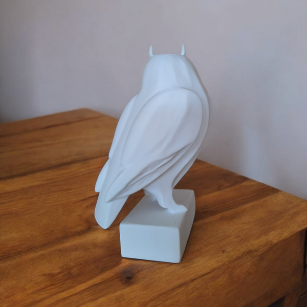 Декоративна статуетка сови Tall Owl Statue — висока фігура сови для дому, офісу, полиці, кабінету та подарунка