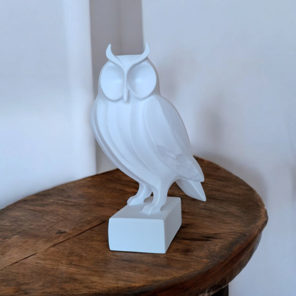 Декоративна статуетка сови Tall Owl Statue — висока фігура сови для дому, офісу, полиці, кабінету та подарунка