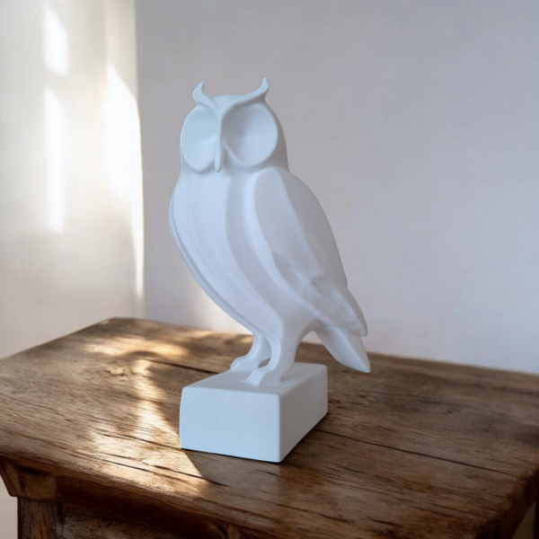 Декоративна статуетка сови Tall Owl Statue — висока фігура сови для дому, офісу, полиці, кабінету та подарунка