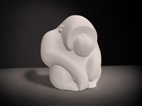 Статуетка орангутанга Мислитель Thinker Orangutan Decor — декоративна фігура для дому, офісу, кабінету, арт-простору та подарунка