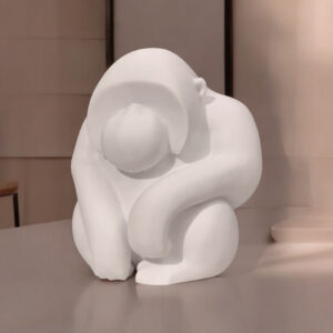 Статуетка орангутанга Мислитель Thinker Orangutan Decor — декоративна фігура для дому, офісу, кабінету, арт-простору та подарунка