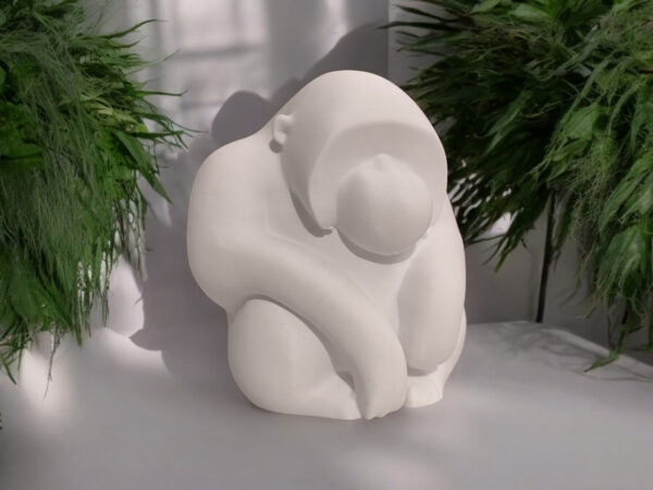 Статуетка орангутанга Мислитель Thinker Orangutan Decor — декоративна фігура для дому, офісу, кабінету, арт-простору та подарунка