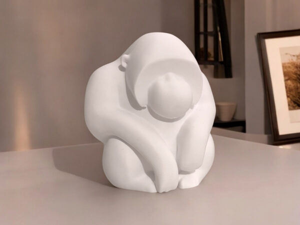 Статуетка орангутанга Мислитель Thinker Orangutan Decor — декоративна фігура для дому, офісу, кабінету, арт-простору та подарунка