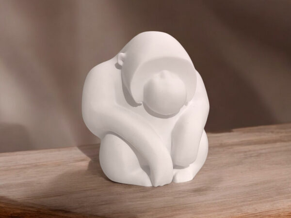 Статуетка орангутанга Мислитель Thinker Orangutan Decor — декоративна фігура для дому, офісу, кабінету, арт-простору та подарунка