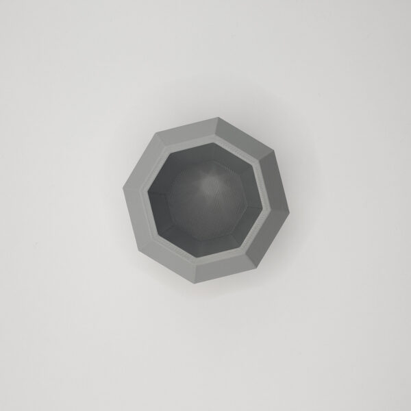 Геометричне кашпо для рослин Polygon Stone Planter OP005 — горщик для сукулентів, кактусів, орхідей, зелені, декору дому та офісу