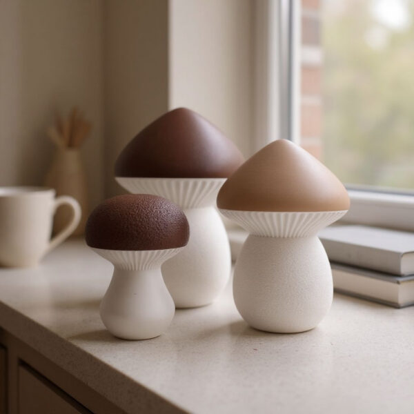Декоративні гриби для інтер’єру Mushroom Set — фігурки грибів для дому, полиці, каміна, дитячої кімнати, кав’ярні та фотозони