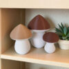 Декоративні гриби для інтер’єру Mushroom Set — фігурки грибів для дому, полиці, каміна, дитячої кімнати, кав’ярні та фотозони