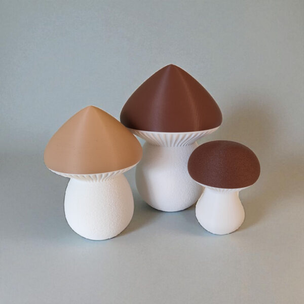 Декоративні гриби для інтер’єру Mushroom Set — фігурки грибів для дому, полиці, каміна, дитячої кімнати, кав’ярні та фотозони