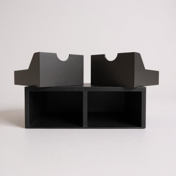 6901504795_minimalistichnyj-organajzer-s.png Органайзер з двома шухлядами для столу Desk Drawer Organizer MR025 — настільна тумба для канцелярії, кабелів, косметики, аксесуарів і дрібниць