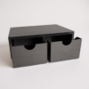 6901504797_minimalistichnyj-organajzer-s.png Органайзер з двома шухлядами для столу Desk Drawer Organizer MR025 — настільна тумба для канцелярії, кабелів, косметики, аксесуарів і дрібниць