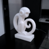 Інтер’єрна скульптура мавпи Monkey Balance Decor — декоративна статуетка для дому, офісу, студії та сучасного інтер’єру