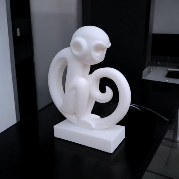 Інтер’єрна скульптура мавпи Monkey Balance Decor — декоративна статуетка для дому, офісу, студії та сучасного інтер’єру