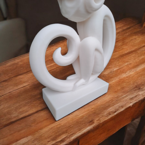 Інтер’єрна скульптура мавпи Monkey Balance Decor — декоративна статуетка для дому, офісу, студії та сучасного інтер’єру