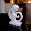 Інтер’єрна скульптура мавпи Monkey Balance Decor — декоративна статуетка для дому, офісу, студії та сучасного інтер’єру
