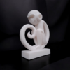 Інтер’єрна скульптура мавпи Monkey Balance Decor — декоративна статуетка для дому, офісу, студії та сучасного інтер’єру