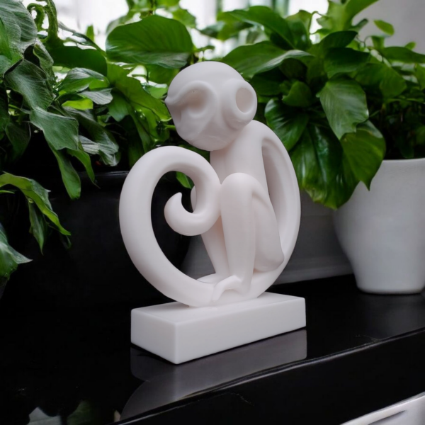 Інтер’єрна скульптура мавпи Monkey Balance Decor — декоративна статуетка для дому, офісу, студії та сучасного інтер’єру