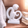 Інтер’єрна скульптура мавпи Monkey Balance Decor — декоративна статуетка для дому, офісу, студії та сучасного інтер’єру
