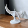 6911457724_sovremennaya-art-skulptura-iz.jpg Декоративна статуетка ската Manta Ray — морська арт-фігура для дому, офісу, кав’ярні, фотозони та подарунка