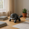 Декоративна статуетка черепахи Low Poly Turtle — геометрична фігура для дому, офісу, кав’ярні, фотозони та подарунка