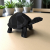 Декоративна статуетка черепахи Low Poly Turtle — геометрична фігура для дому, офісу, кав’ярні, фотозони та подарунка