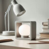 Корпус для настільної лампи під патрон E27 Minimal Cube Light — мінімалістична основа для нічника, світильника, декору та арт-об’єкта