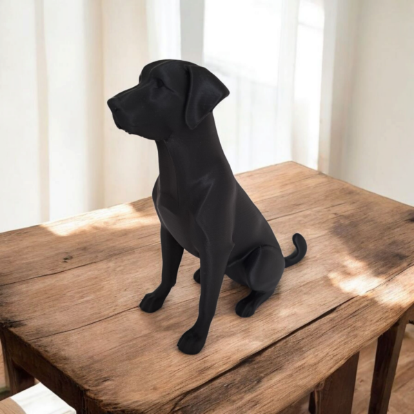 Декоративна статуетка собаки Labrador — фігура лабрадора для дому, офісу, тераси, саду та подарунка