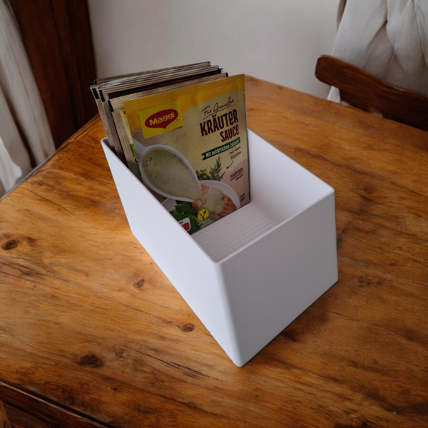 Органайзер для кухні, спецій, кави та чайних пакетиків AngleBox Organizer — похилий контейнер для порядку на кухні, в офісі та ванній