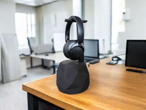 Підставка GeoStand Polygon Holder — геометричний настільний тримач для навушників, офісу, студії та геймерського сетапу