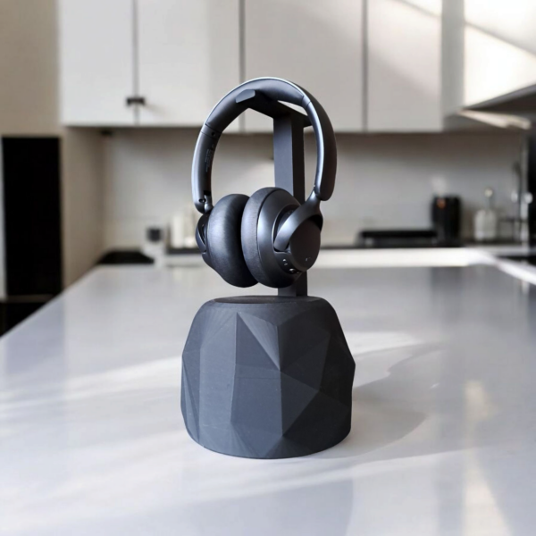 Підставка GeoStand Polygon Holder — геометричний настільний тримач для навушників, офісу, студії та геймерського сетапу