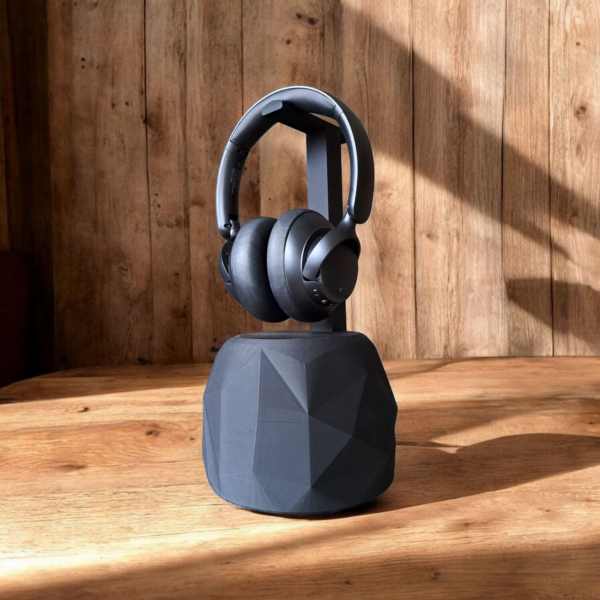 Підставка GeoStand Polygon Holder — геометричний настільний тримач для навушників, офісу, студії та геймерського сетапу